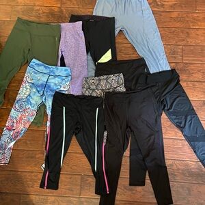 Women’s Colorful Leggings Set